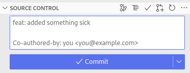 commit template